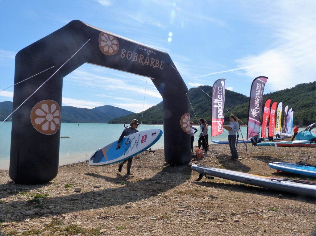 Celebración del primer Festival Paddle Surf en Pirineos
